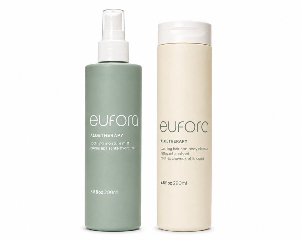 Eufora Aloetherapy Soothing Moisture Mist & Hair Body Cleanse Duo Set